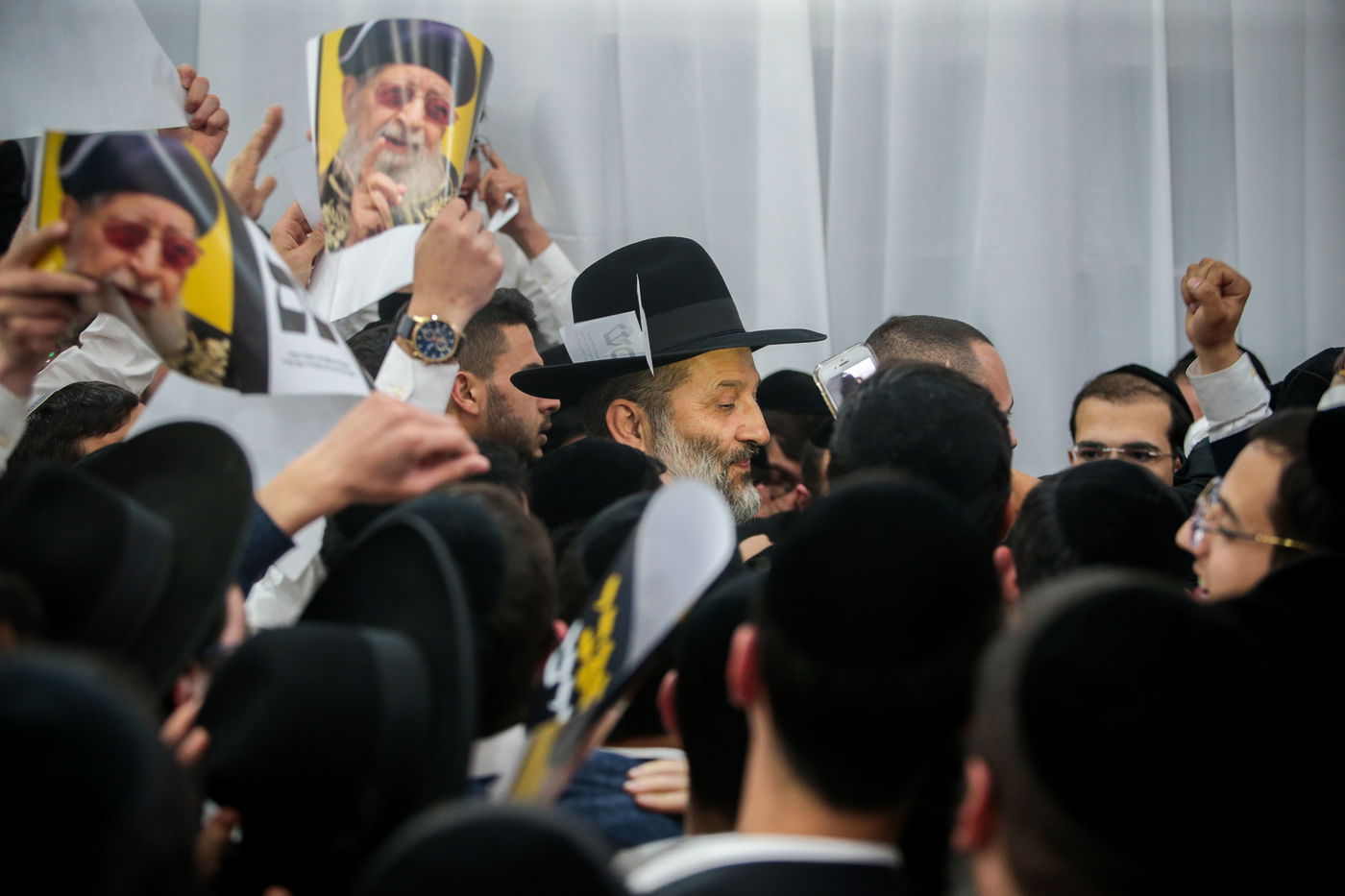 8 מנדטים: חגיגות הניצחון של פעילי ש"ס • תיעוד