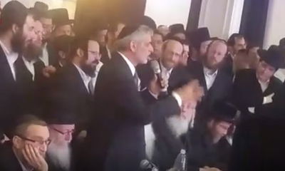 צפו: הנאום של אלי ישי בחגיגות יהדות התורה