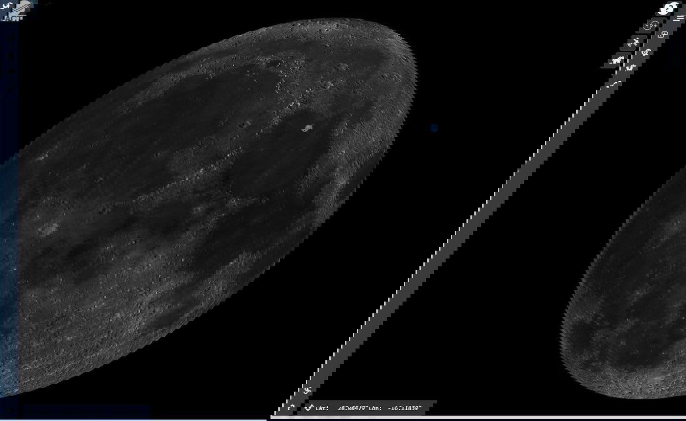 צילום מסך מתוך אתר נאס"א