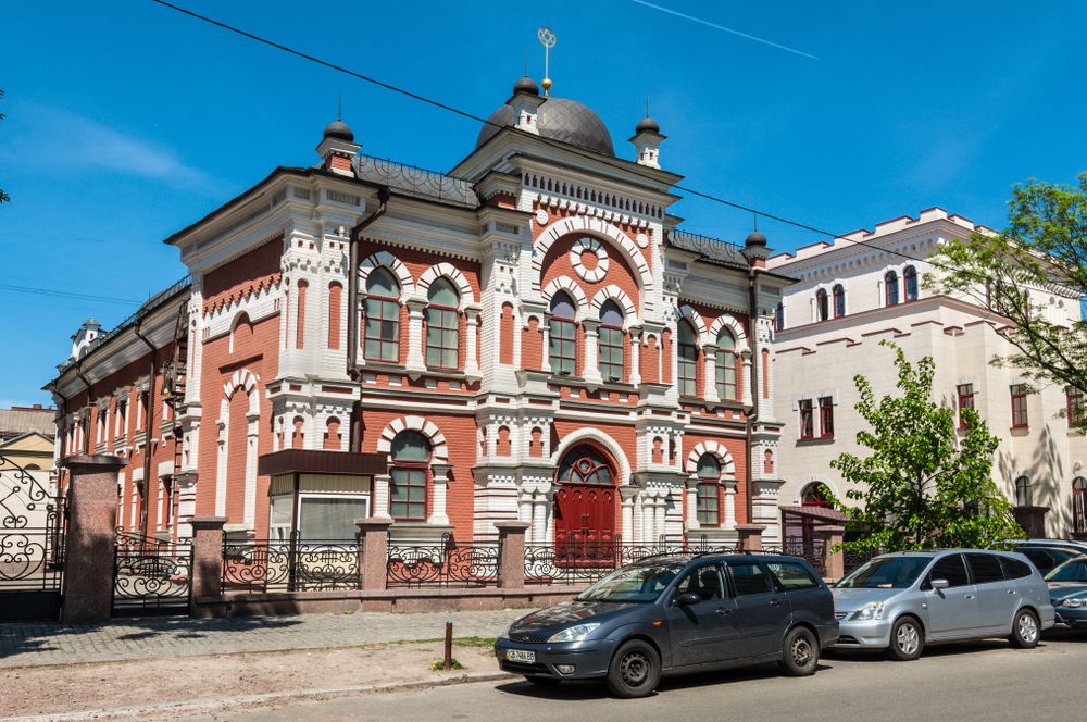 בית הכנסת הגדול בשכונת פודול בקייב