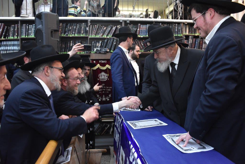 אחרי ההצלחה: שר התורה באמירת 'נשמת'