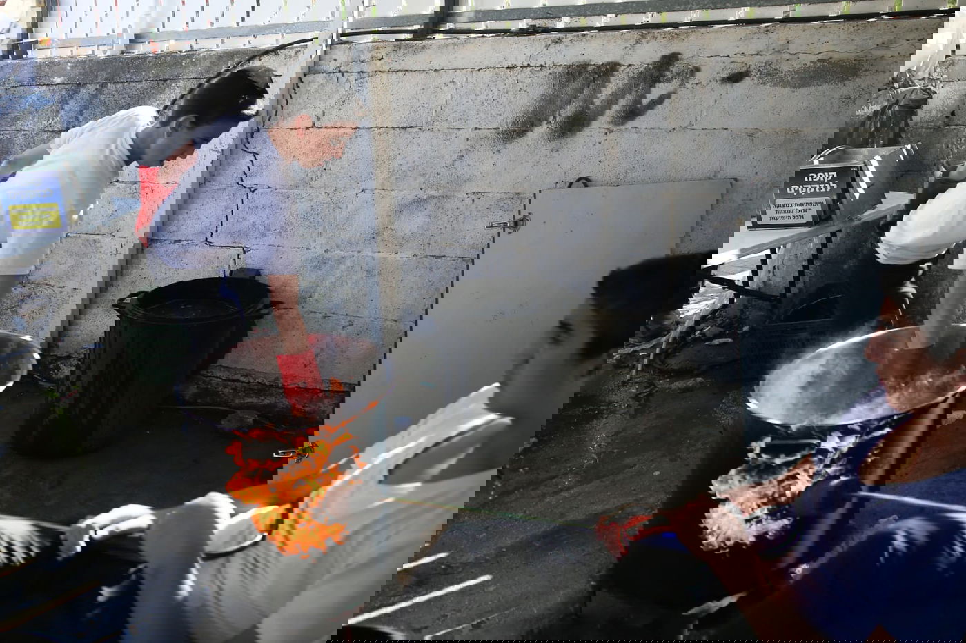 ערב פסח: כך מגעילים כלים בטבריה • צפו