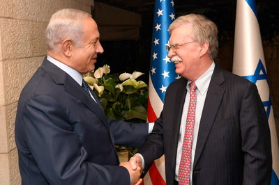 בולטון במפגש עם נתניהו