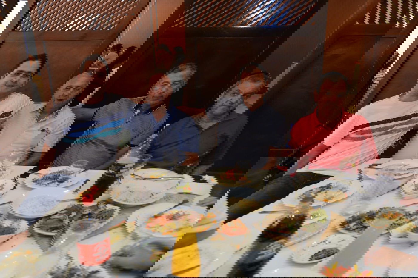 כמה ממשתתפי השיעור. מימין, עו"ד סלע