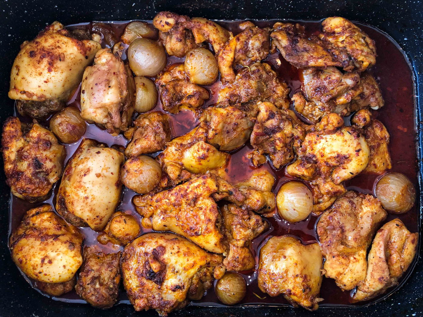 פרגיות ברוטב צ'ילי ובצלצלים