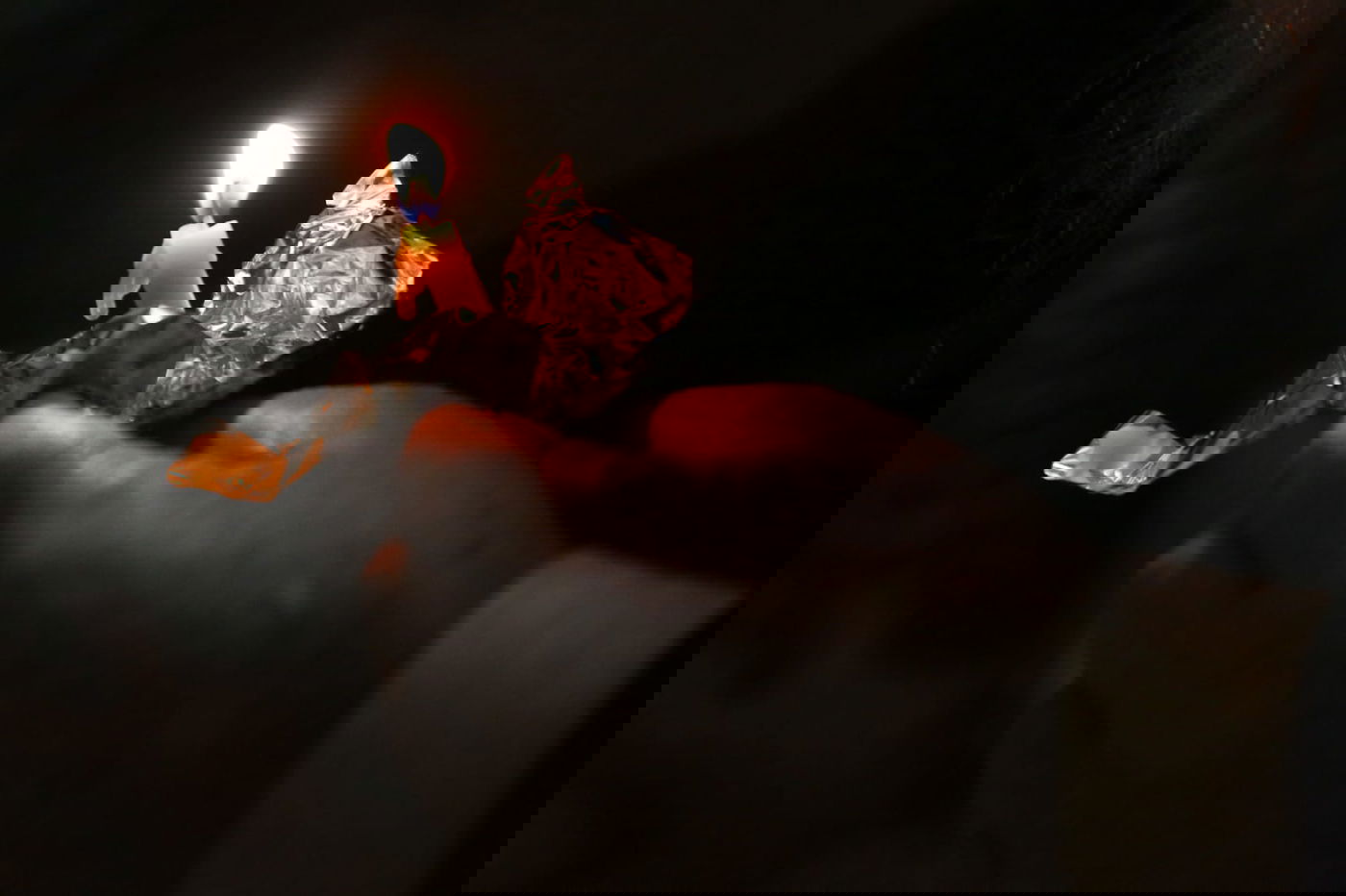 רבה של כרמיאל בעת בדיקת החמץ • תיעוד