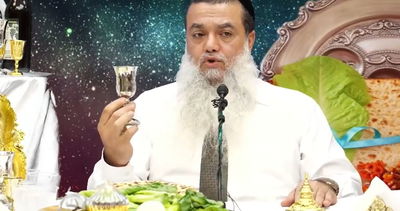 הרב יגאל כהן עם ליל הסדר לדוגמא • צפו