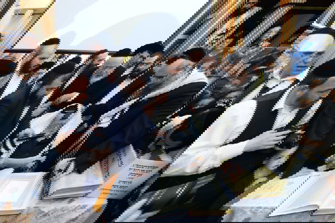 כמידי שנה: שר התורה עשה סיום על התורה