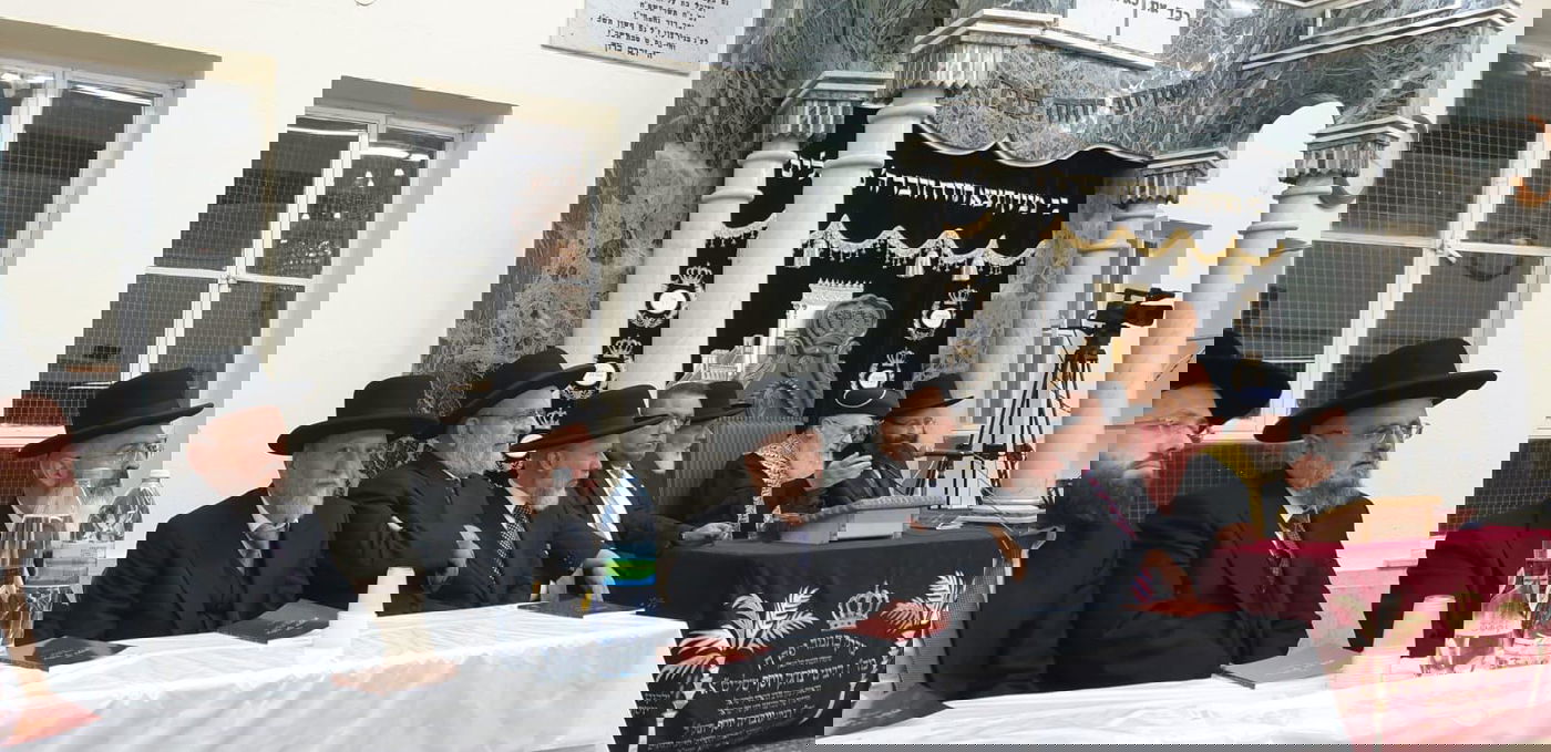 צפו בתיעוד: 'הקבלת פני רבו' לראשון לציון