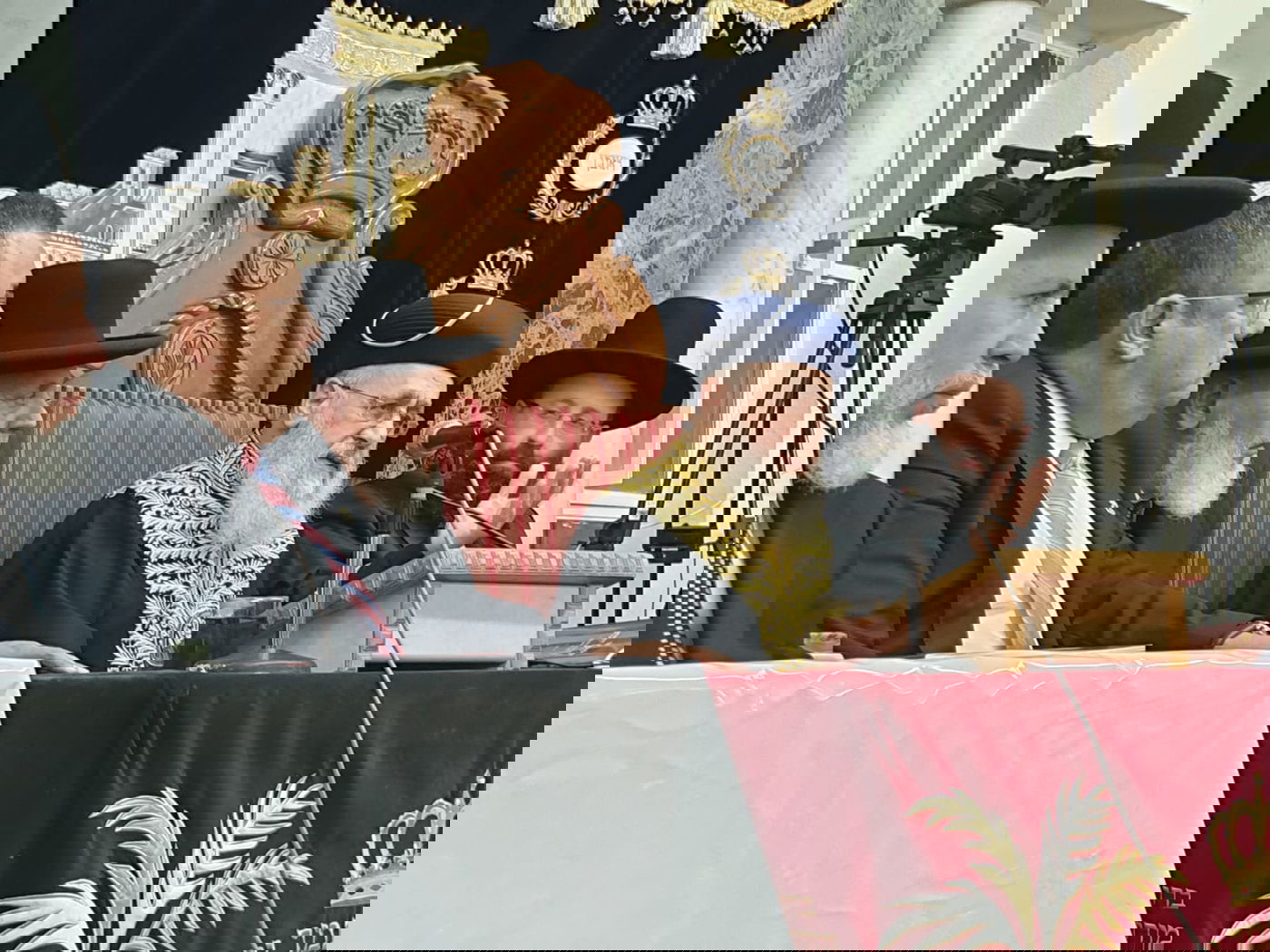 צפו בתיעוד: 'הקבלת פני רבו' לראשון לציון