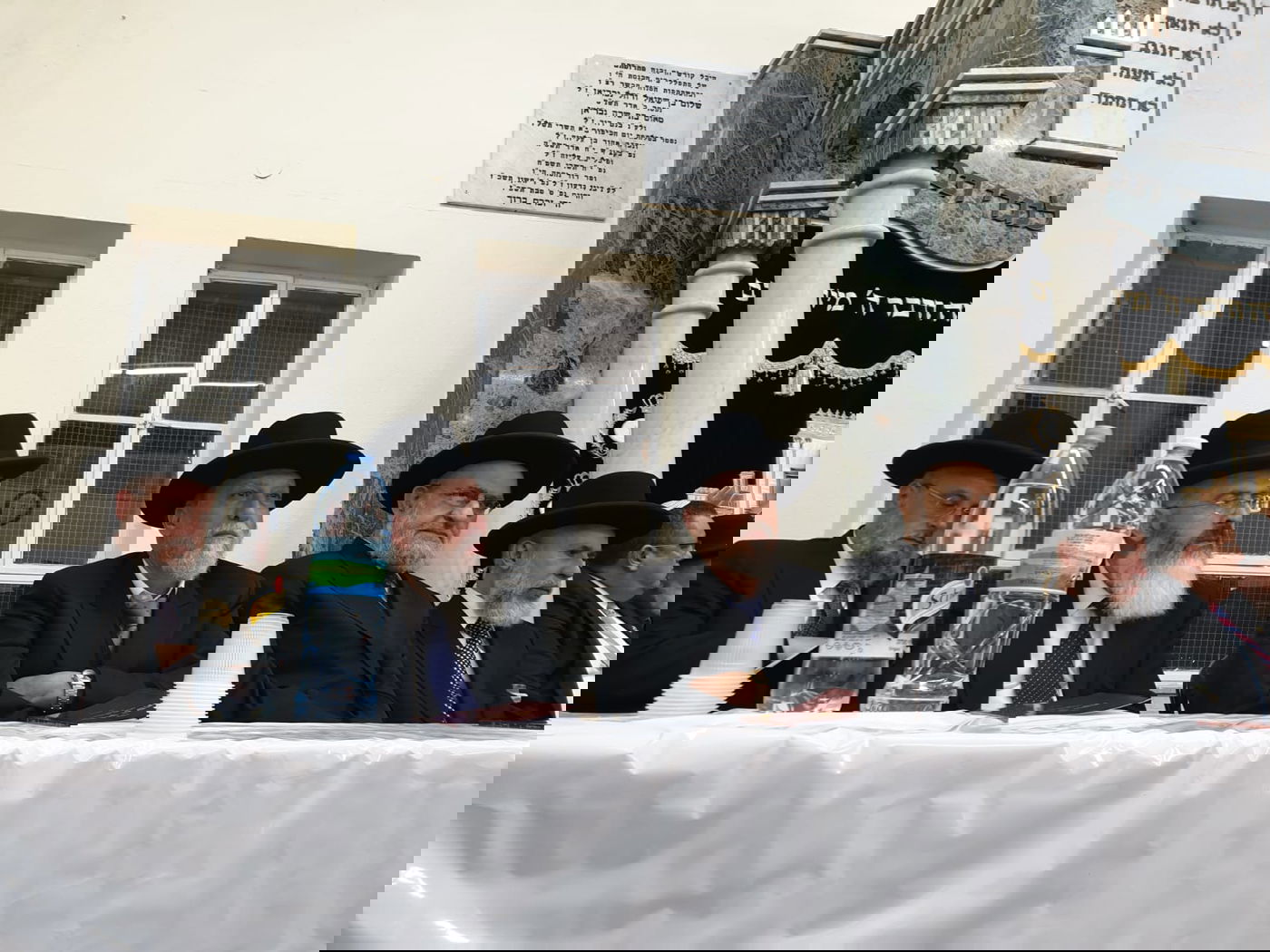 צפו בתיעוד: 'הקבלת פני רבו' לראשון לציון