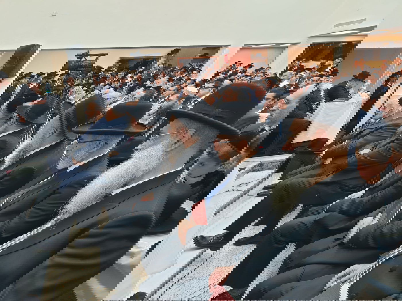 צפו בתיעוד: 'הקבלת פני רבו' לראשון לציון