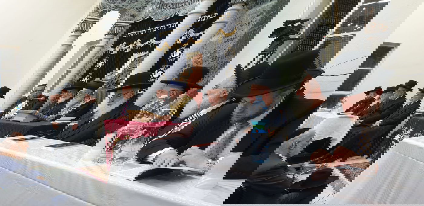 צפו בתיעוד: 'הקבלת פני רבו' לראשון לציון