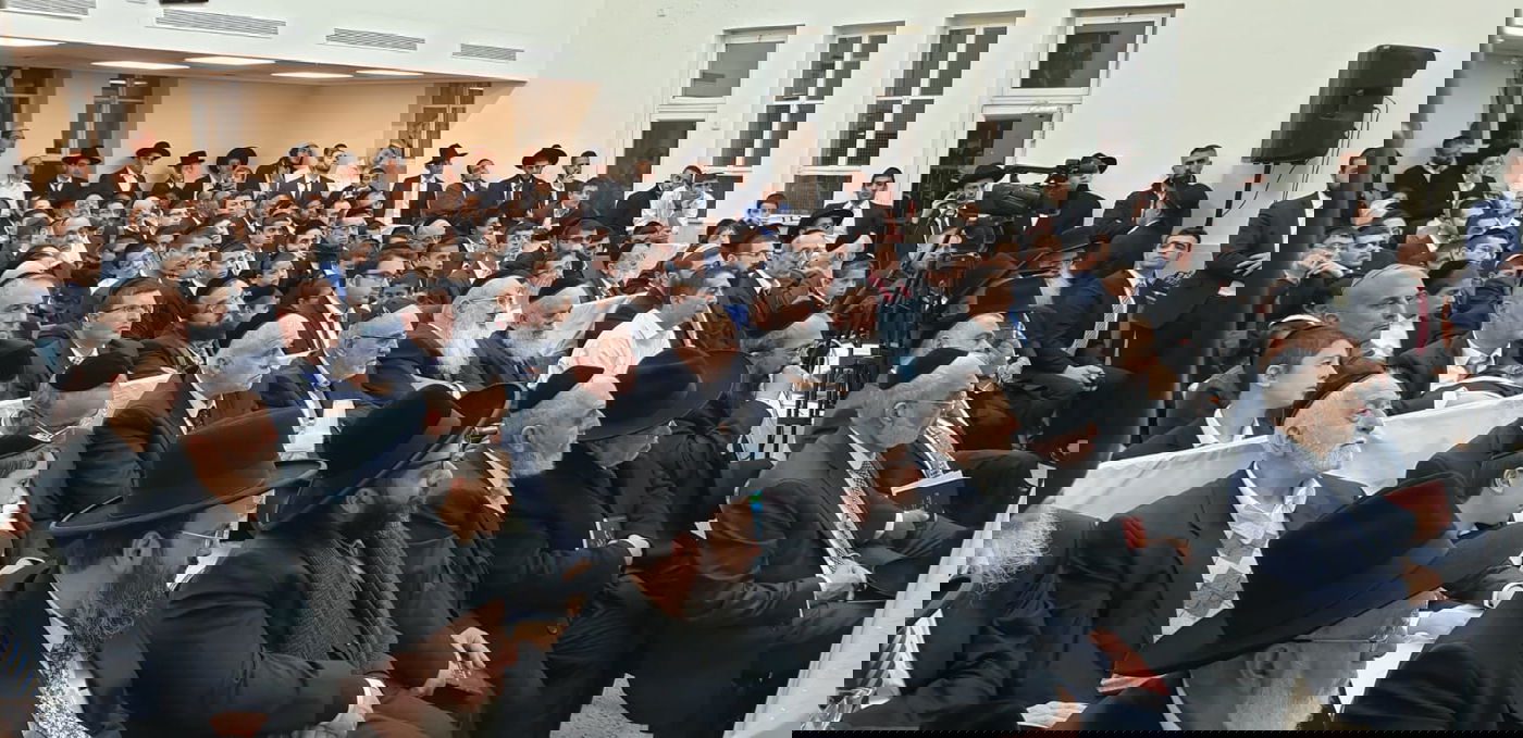 צפו בתיעוד: 'הקבלת פני רבו' לראשון לציון