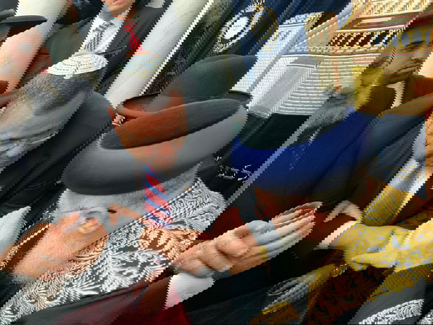 צפו בתיעוד: 'הקבלת פני רבו' לראשון לציון