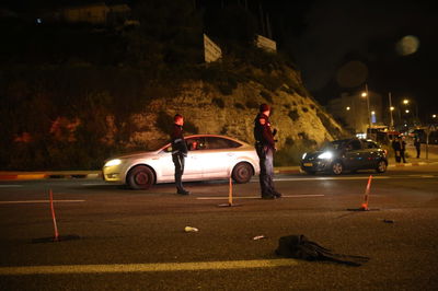 זירת התאונה