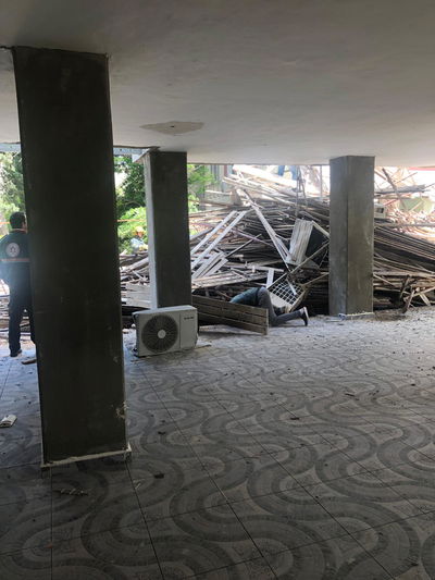 פיגומים קרסו באתר בניה בחיפה: פועל נהרג