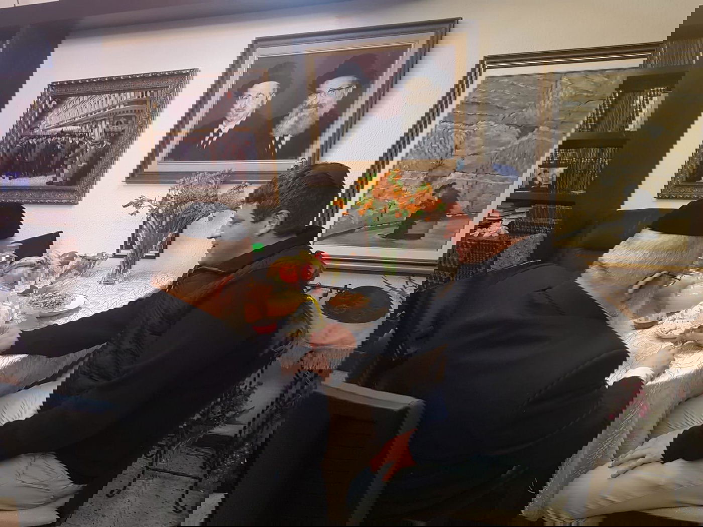 ביקור חג: ראש העיר רמי גרינברג נועד עם הגאון רבי מרדכי רבינוביץ