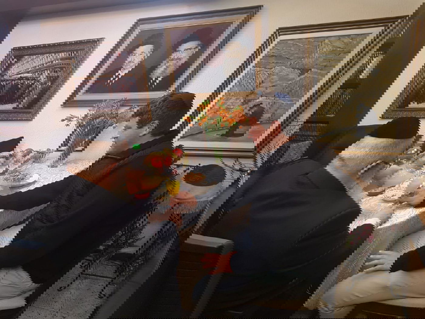 ביקור חג: ראש העיר רמי גרינברג נועד עם הגאון רבי מרדכי רבינוביץ