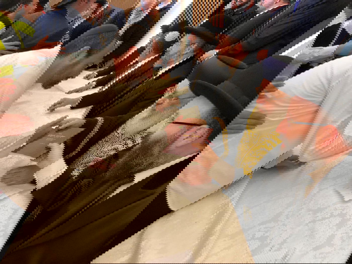 תיעוד: 'הקבלת פני רבו' לרבנים הראשיים