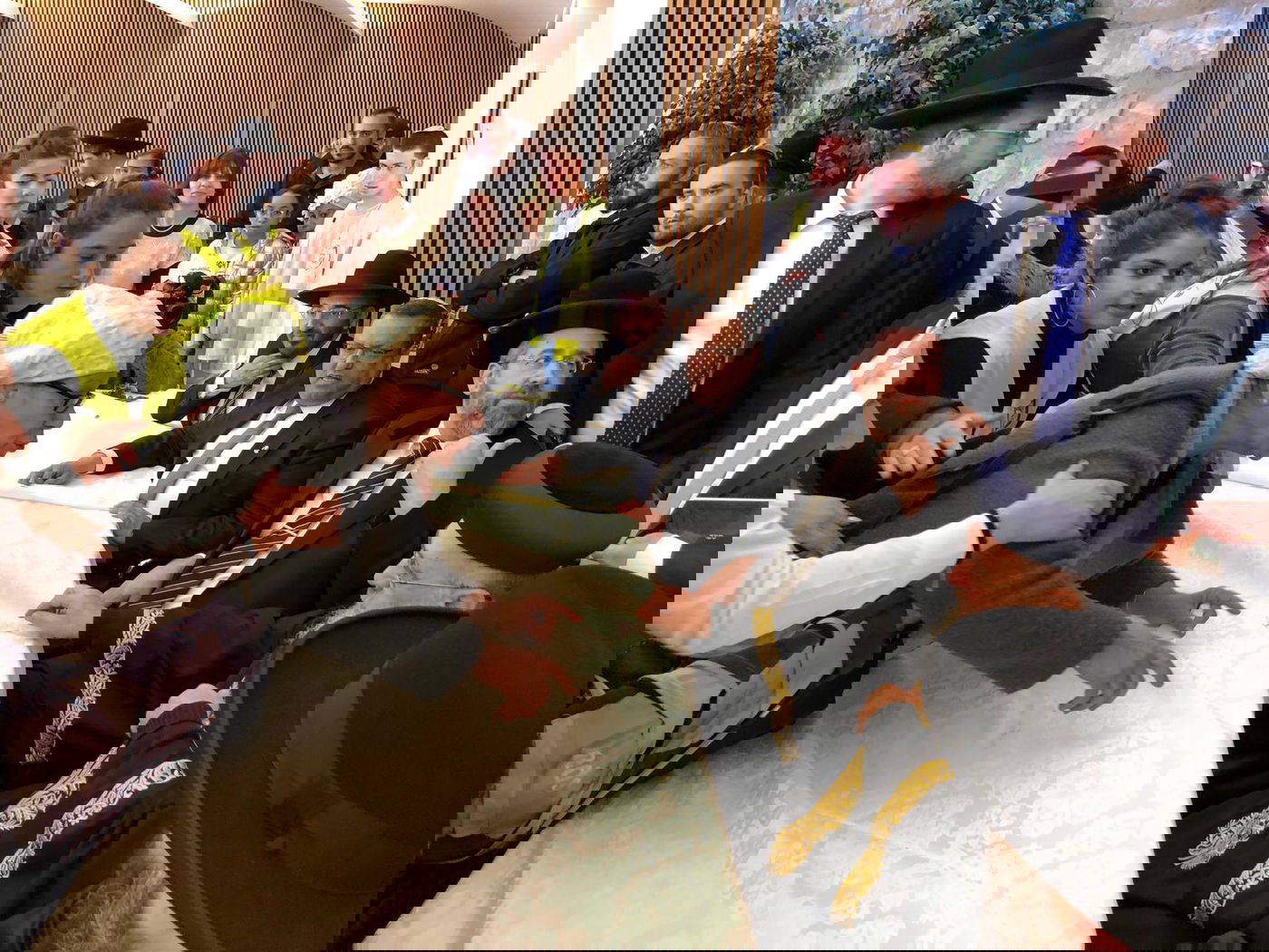 תיעוד: 'הקבלת פני רבו' לרבנים הראשיים