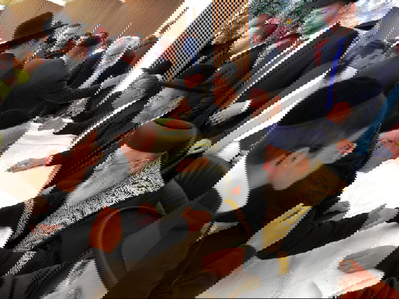 תיעוד: 'הקבלת פני רבו' לרבנים הראשיים