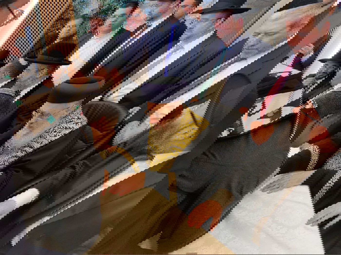 תיעוד: 'הקבלת פני רבו' לרבנים הראשיים