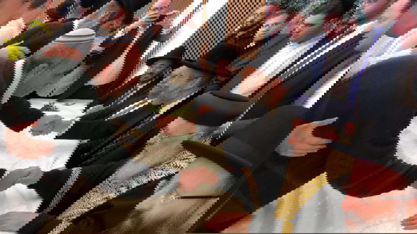 תיעוד: 'הקבלת פני רבו' לרבנים הראשיים