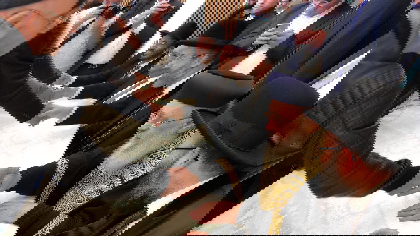 תיעוד: 'הקבלת פני רבו' לרבנים הראשיים