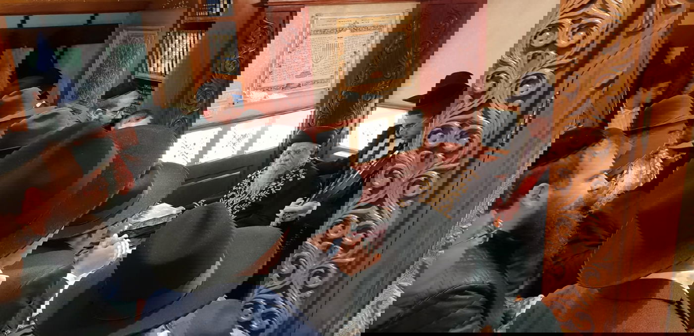 פסח במעונו של זקן הראשונים לציון • תיעוד