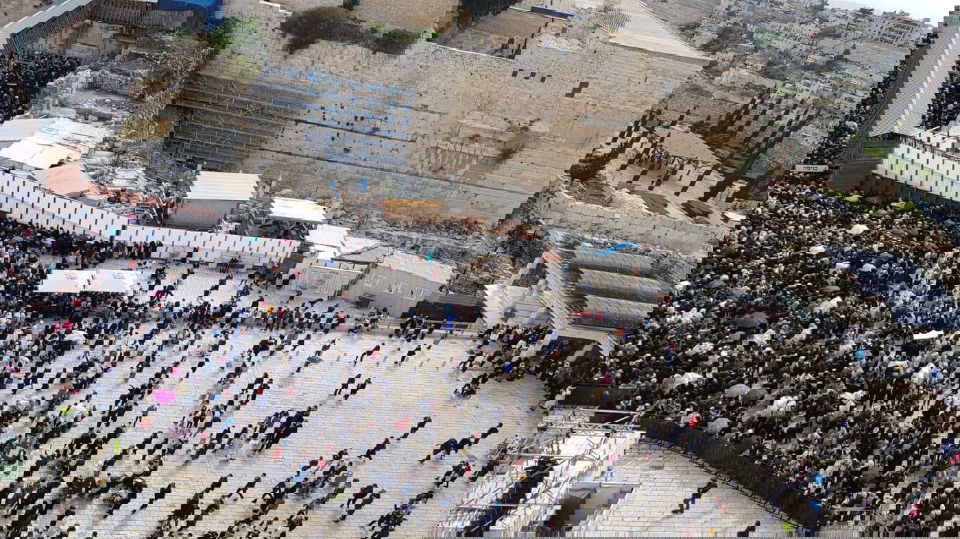 רבבות השתתפו בברכת הכהנים המסורתית