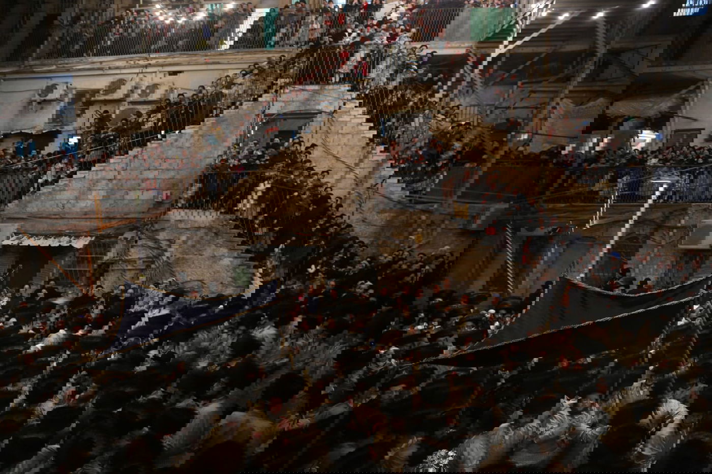 הכנסת ספר תורה לביהמ"ד 'תולדות אהרן'