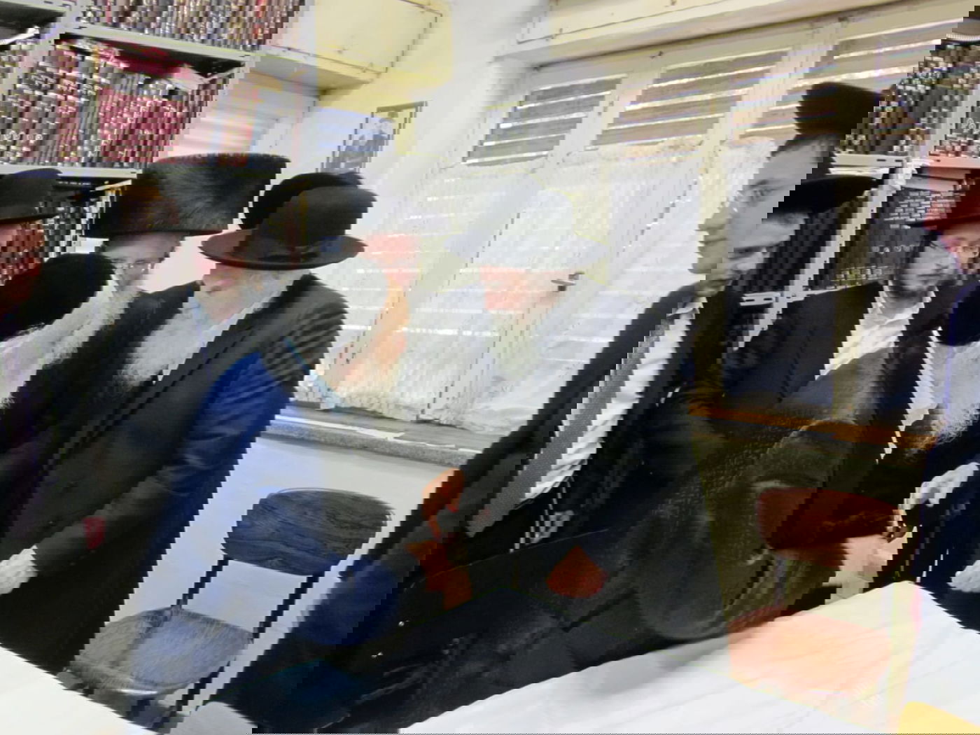 הגר"צ פרידמן ביקר אצל ראש ישיבת בריסק