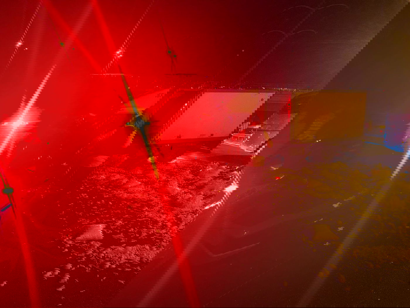 בכניסה לבני ברק: תאונה קשה עם משאית