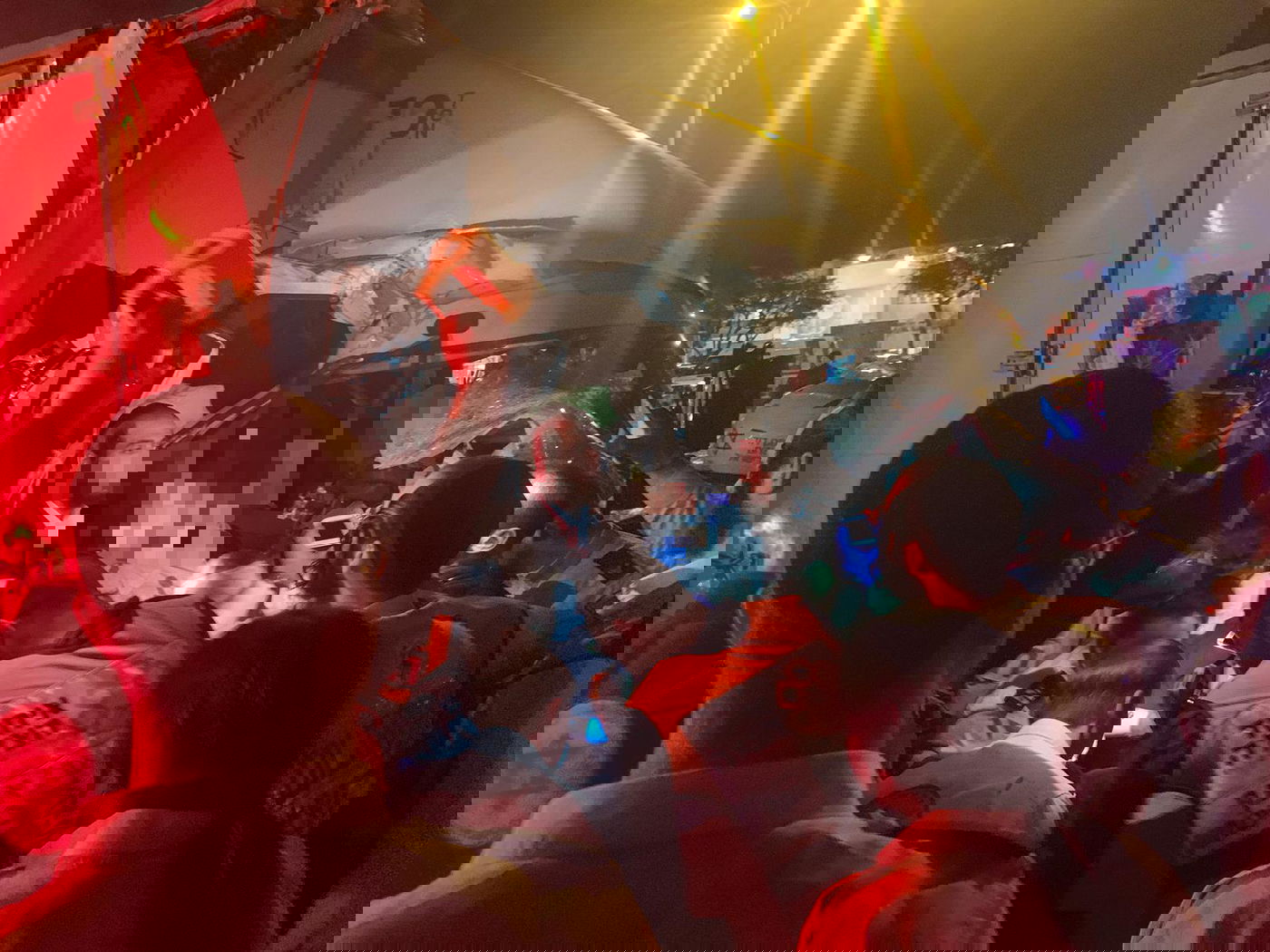 בכניסה לבני ברק: תאונה קשה עם משאית