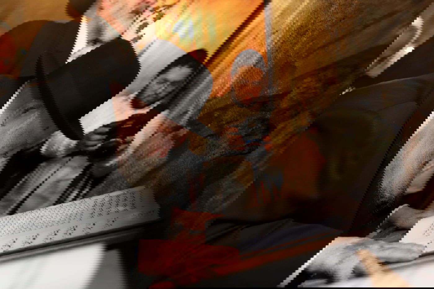 מרן הגר"ח קנייבסקי בכותל