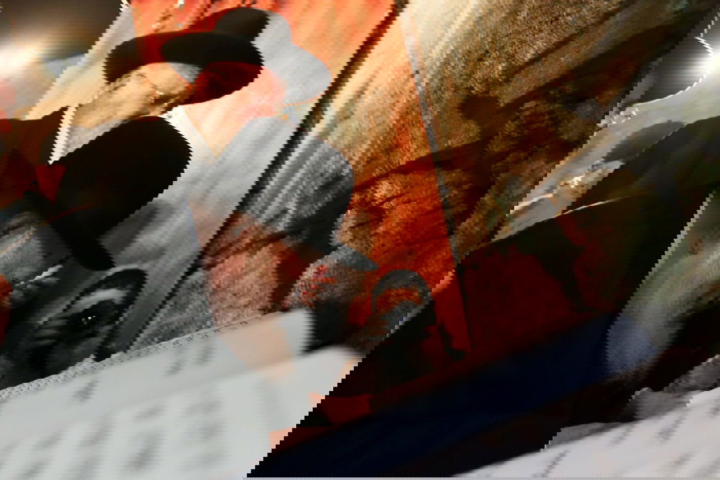 מרן הגר"ח קנייבסקי בכותל