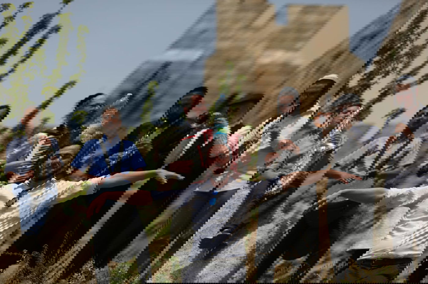 שמחת חג הפסח על חומות העיר העתיקה