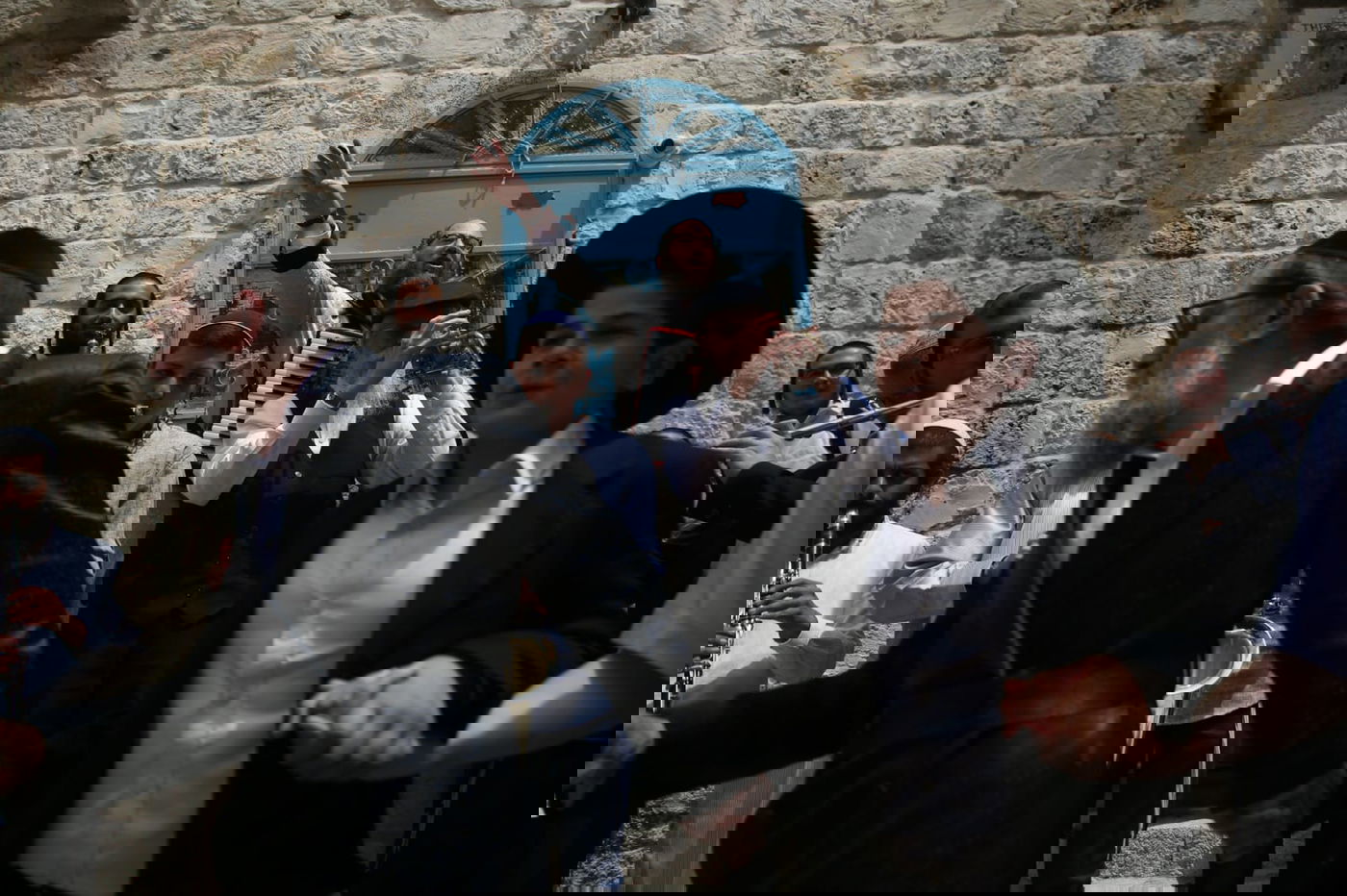 שמחת חג הפסח על חומות העיר העתיקה