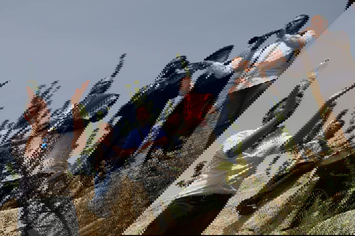 שמחת חג הפסח על חומות העיר העתיקה