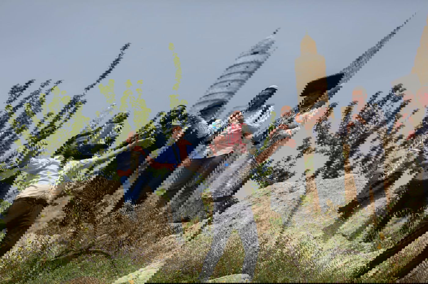 שמחת חג הפסח על חומות העיר העתיקה