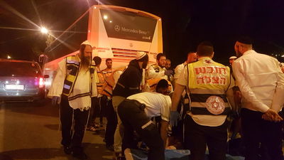 זירת התאונה הקטלנית