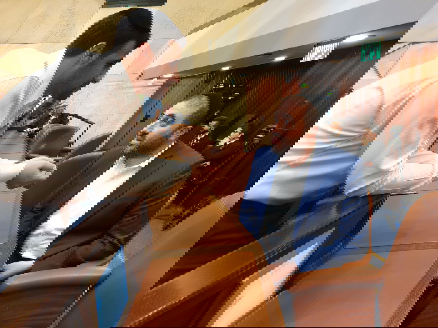 3 הח"כים החרדים החדשים, נרגשים - ומדברים מה'מליאה'