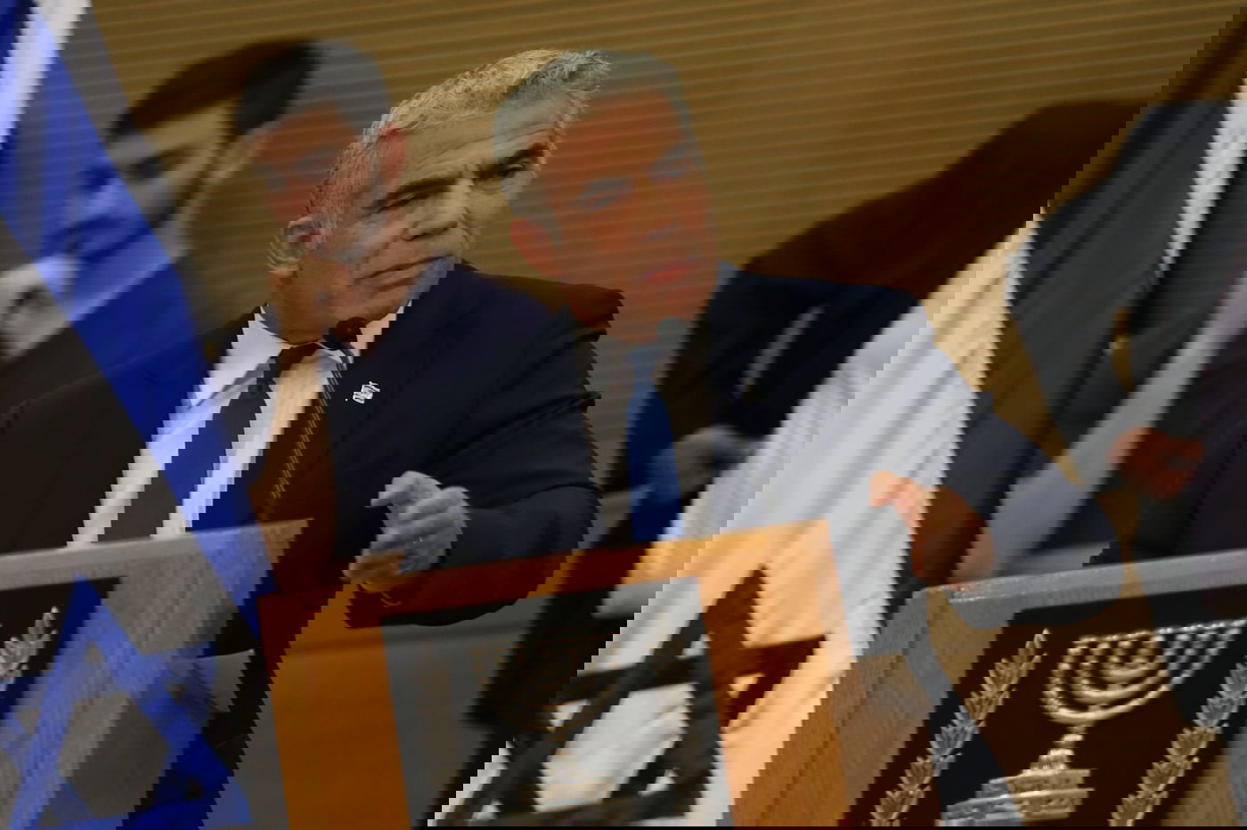 גנץ חבש כיפה: "לא תשנא את אחיך בלבבך"