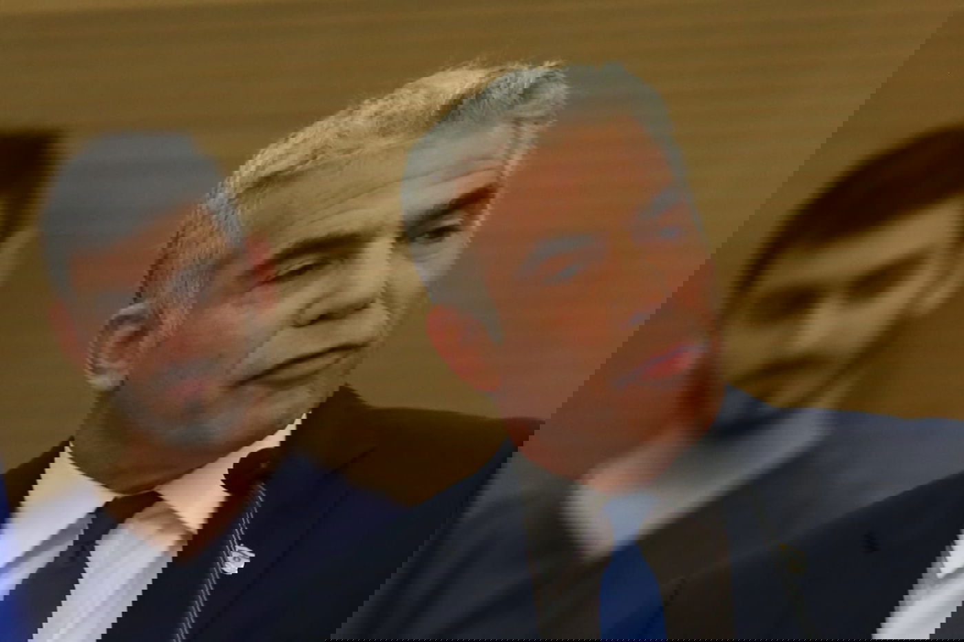 גנץ חבש כיפה: "לא תשנא את אחיך בלבבך"