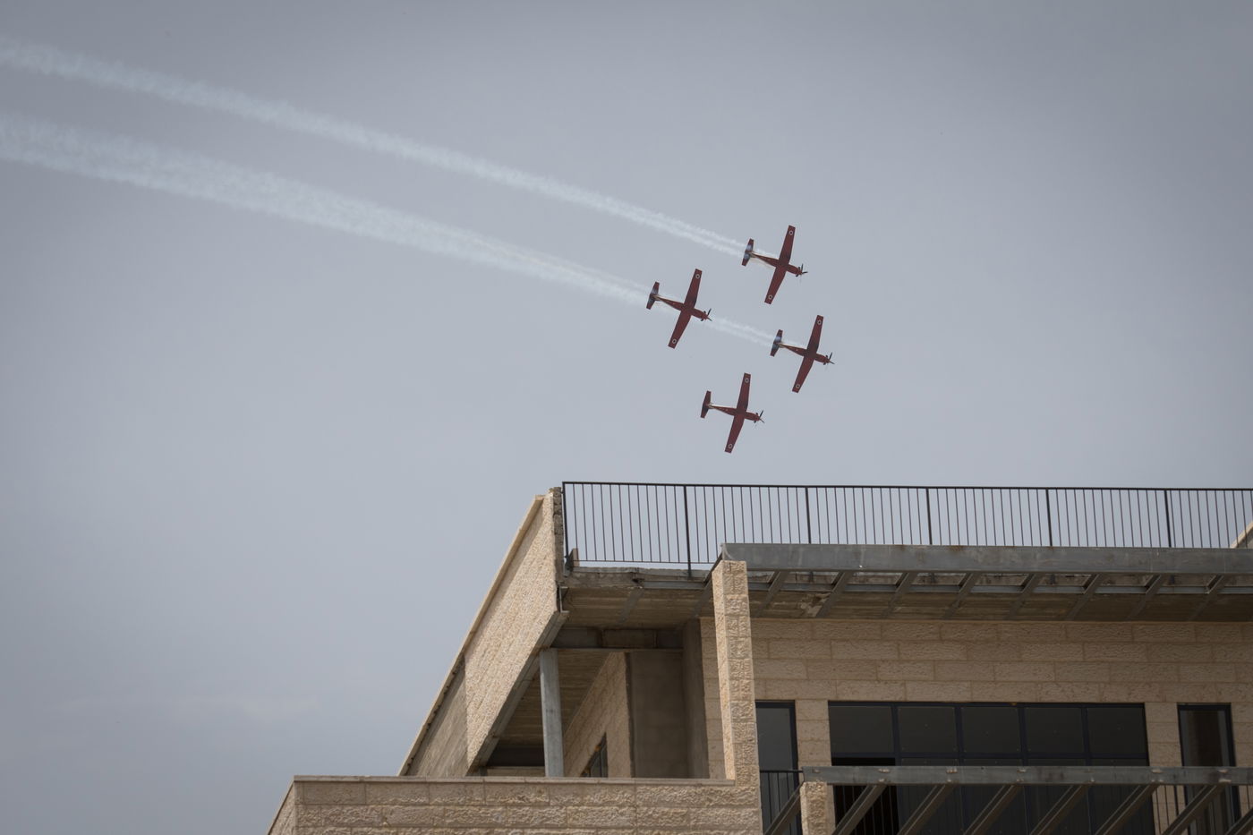 המטס בשמי ירושלים