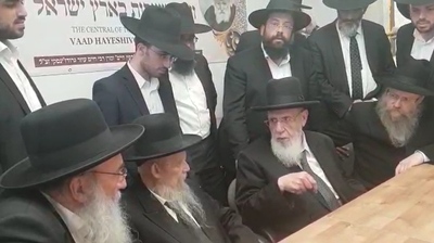 חכם שלום: "שלא ישתתפו בממשלה בלי 'גיוס' ותקציבים"