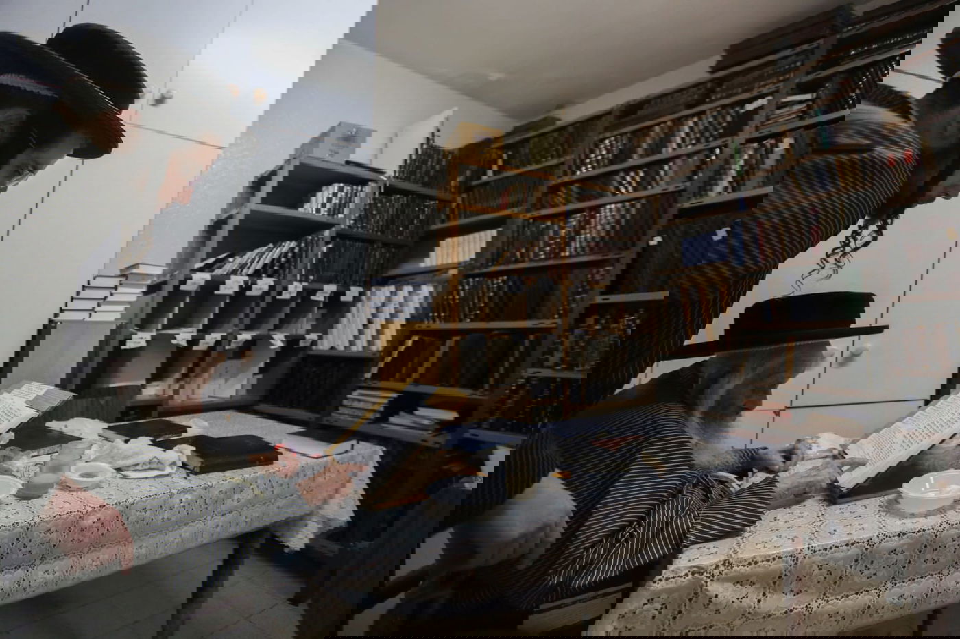 ניצחון הרוח: מציל היהודים בשואה שקוע בלימוד