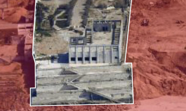 אתר תת קרקעי ליצור אמל"ח רקטי שהותקף