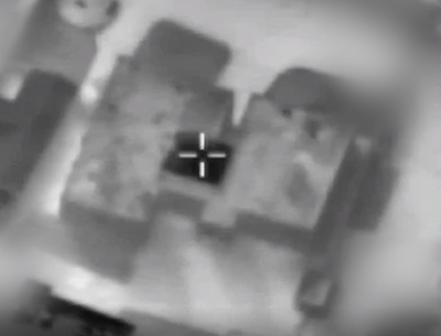 תיעוד ממטוס הקרב: כך הותקף מבנה הענק של חמאס